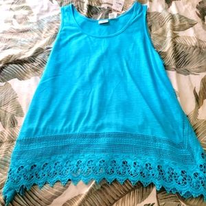 NWT Cato Blue Tank Top